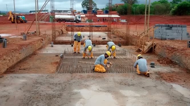 Obra Civil - Construção de Subestação de Energia