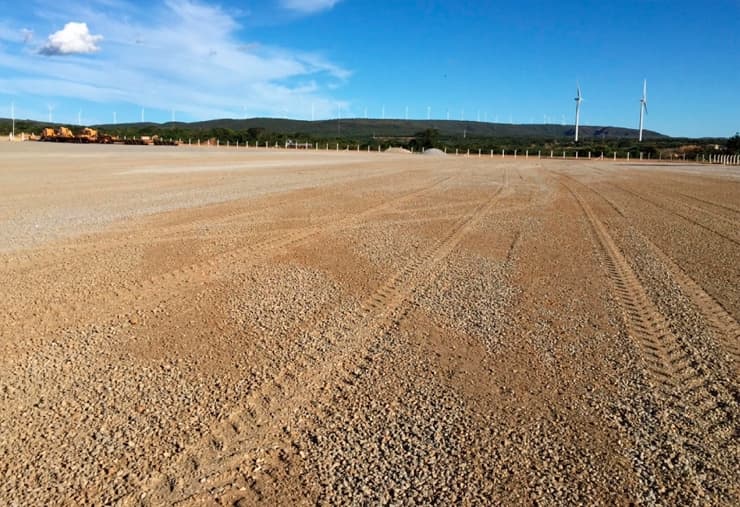 Terraplenagem de Área Pulmão - Morrinhos/BA